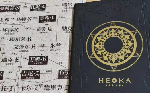 HEKA/黑卡之书剧本杀—靠故事将一个推理本拉升到值得玩的水平
