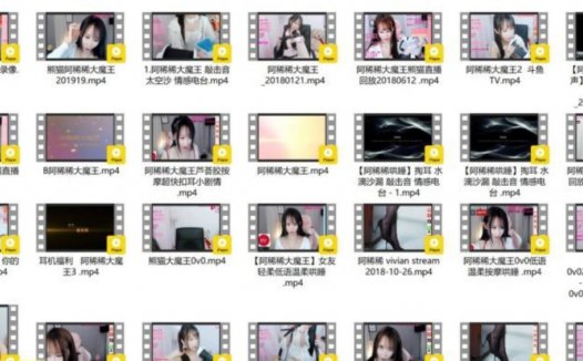 阿稀稀大魔王asmr助眠，音声资源21部合集