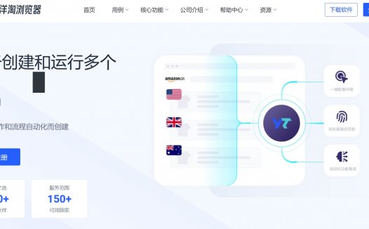 快洋淘指纹浏览器:跨境电商卖家多账号安全管理工具